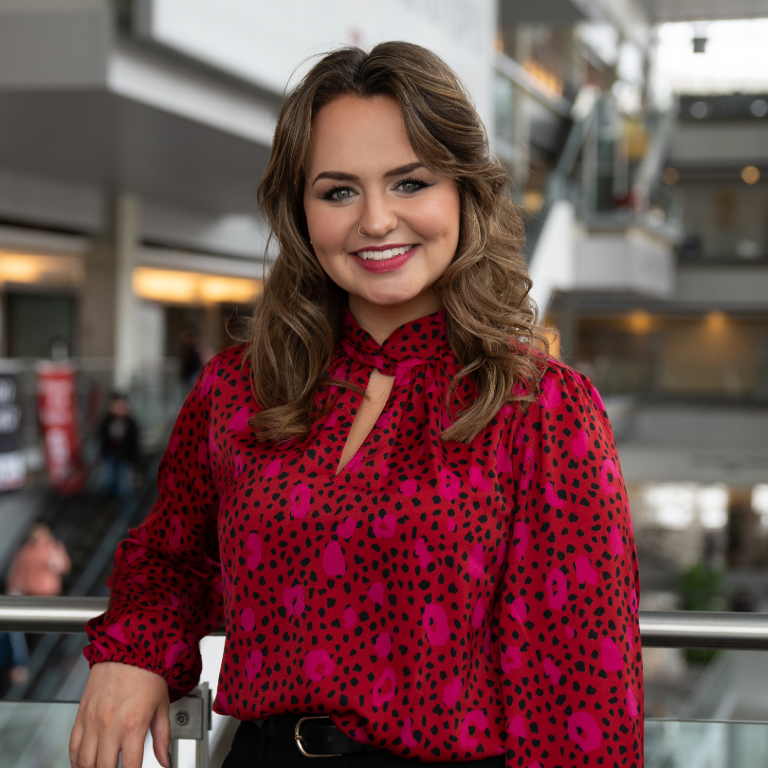 Color photograph of Herron School of Art and Design Admissions Counselor Elise Velikan